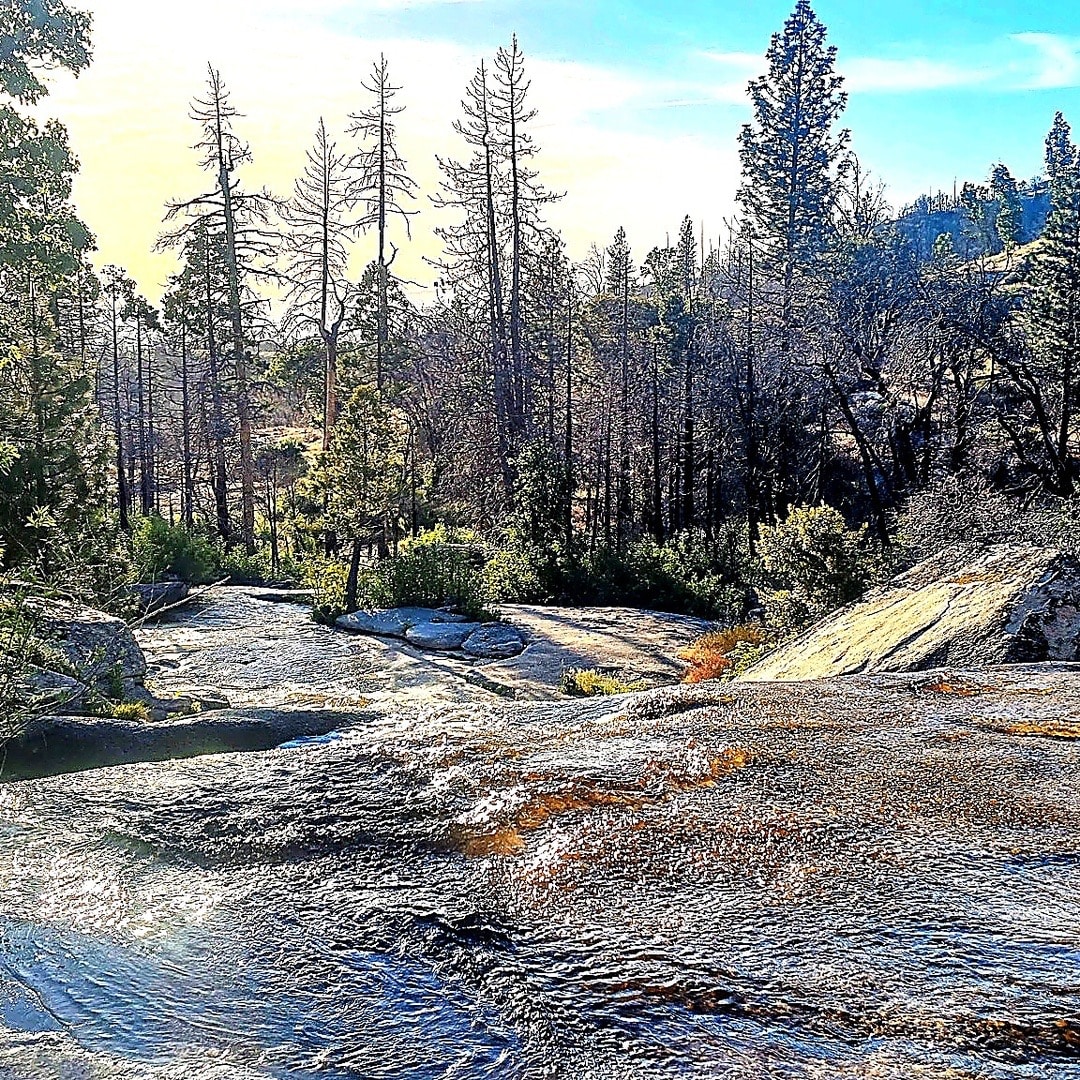 Overlook view at Musick Creek Falls